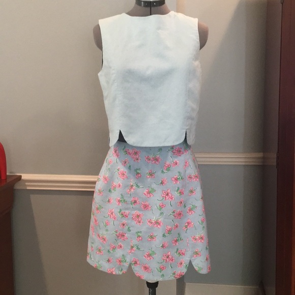 Lilly Pulitzer Dresses & Skirts - Lilly Pulitzer Linen Top and Skirt